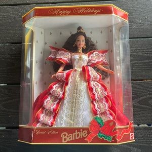 NRFB Happy Holiday’s Barbie Doll ~ 10th Anniversary 🎄